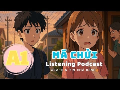🎧 Luyện Nghe Tiếng Anh Level A1- BỊ MA MẸ LA -  | Listening English Podcast |🎯