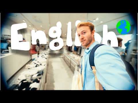Real-Life English at the Mall 🛍️🍿 Comprehensible Input