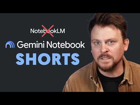 Gemini Notebook Shorts for English Learning
